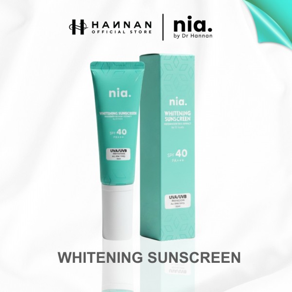 NIA Whitening Sunscreen by Dr Huda